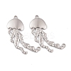 Non-Tarnish 304 Stainless Steel Connector Charms STAS-G335-04P-1