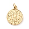 Ion Plating(IP) 304 Stainless Steel Coin Charms X-STAS-G295-16G-1