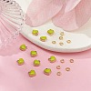 Heart Alloy Enamel Charms ENAM-YW0002-85B-5