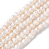 Natural Cultured Freshwater Pearl Beads Strands PEAR-I007-07M-01-2