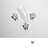 Alloy Rhinestone Cabochons MRMJ-T056-93P-W-1