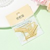 SHEGRACE Brass Connector Charms XGR0134G-112G-6