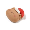 Christmas Theme Opaque Resin Decoden Cabochons CRES-B022-06J-2