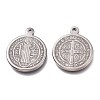 Non-Tarnish 304 Stainless Steel Pendants STAS-Z007-06-2