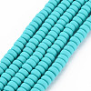 Handmade Polymer Clay Beads Strands CLAY-N008-008-77-2