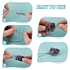 6Pcs 6 Styles 304 Stainless Steel Macrame Pouch Empty Stone Holder Necklace Making NJEW-GA00003-3