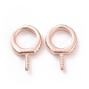 925 Sterling Silver Screw Eye Peg Bails STER-D035-42RG-2