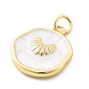 Ocean Theme Brass Enamel Pendants LS-KK-Q029-01D-G-3