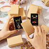Rectangle Cardboard Paper Jewelry Box CON-TAC0015-01C-8