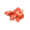 Alloy Enamel Charms FIND-I066-06G-2