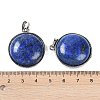 Dyed Natural Lapis Lazuli Tree of Life with Owl Pendants G-L524-15AS-05-3