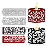 Candle Shade Carbon Steel Cutting Dies Stencils DIY-WH0309-1439-1