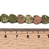 Natural Unakite Beads Strands G-M403-A23-03-5