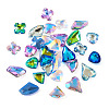 60Pcs 30 Styles Electroplated Glass Pendants EGLA-TA0001-48-3