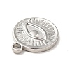 Non-Tarnish 304 Stainless Steel Pendants STAS-E176-15P-4