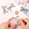 4Pcs Alloy Rhinestone Shoe Decoration AJEW-GF0009-29P-3