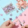 40Pcs 10 Style Alloy Enamel Pendants ENAM-CJ0005-70-3