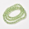 Electroplate Transparent Glass Beads Strands LS-EGLA-A034-T4mm-T08-2