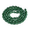 Opaque Solid Color Glass Beads Strands GLAA-N071-01A-C08-2