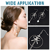 Unicraftale DIY Big Circle Drop Earrings Making Kit DIY-UN0004-07-6