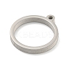 Non-Tarnish 304 Stainless Steel Laser Cut Pendants STAS-U009-06B-02-2