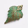 Tibetan Style Alloy Pendants PALLOY-F187-06ABG-1