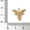 5Pcs 201 Stainless Steel Pendants STAS-B064-16G-4