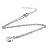 Non-Tarnish 201 Stainless Steel Pendants Necklaces LS-NJEW-S063-TN505-9-2