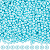 Spray Painted ABS Plastic Imitation Pearl Beads OACR-PA0001-38A-03-1