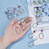 2 Sets Alloy Painting Frame Pendant Decorations FIND-UN0002-04-3