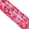 Natural Crackle Agate Bead Strands X-G-R344-4mm-55-2