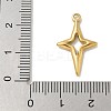 Ion Plating(IP) 304 Stainless Steel Pendants STAS-Q334-55G-3