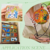 291Pcs 3 Colors Porcelain Mosaic Tiles PORC-WR0001-01B-5
