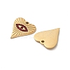 304 Stainless Steel Pendants STAS-L022-109G-03-2