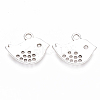 Tibetan Style Alloy Charms TIBEP-S319-088AS-RS-1