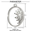 304 Stainless Steel Pendants STAS-OY001-27P-2