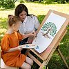 Plastic Reusable Drawing Painting Stencils Templates DIY-WH0172-231-5
