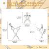 15Pcs 3 Styles 304 Stainless Steel Pendants STAS-CJ0002-49-8