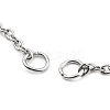 Tarnish Resistant 304 Stainless Steel Cable Chains Bracelet Making AJEW-P119-02P-2