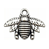 Bee Alloy Charm Pendant Antique Alloy Insect Charm for Jewelry Making Crafts FIND-SZC0010-173-1