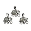 Natural Labradorite Pendants G-I374-A-P13-1
