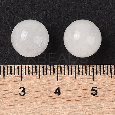 Natural Quartz Crystal No Hole Sphere Beads G-K353-04A-11-1