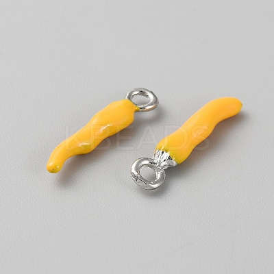 Alloy Enamel Pendants ENAM-WH0068-12P-02-1
