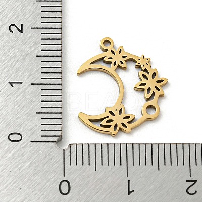 201 Stainless Steel Pendants STAS-H188-03E-G-1