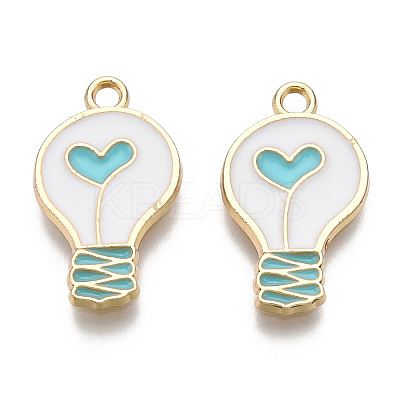 Alloy Enamel Pendants FIND-N048-021C-1