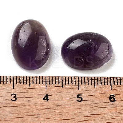 Natural Amethyst Cabochons G-G145-01B-18-1