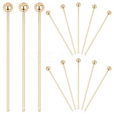 300Pcs Brass Ball Head Pins KK-CN0001-95-1