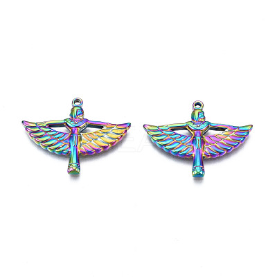 201 Stainless Steel Pendants STAS-N098-061-1
