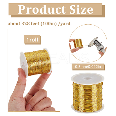 100M Copper Wire Roll CWIR-WH0008-20A-G-1