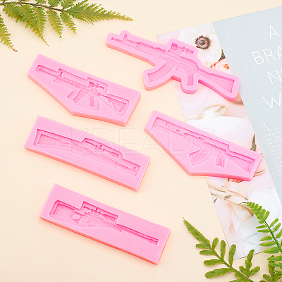 DIY Gun Food Grade Silicone Molds DIY-GF0002-32-1